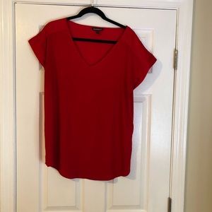 Red Express spandex and polyester blouse